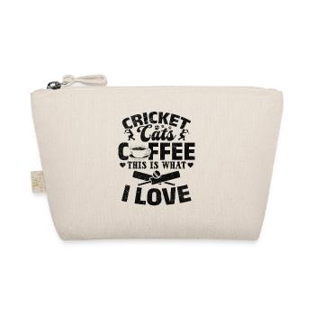 Cricket Cats Coffee This Is What I Love - Cricket - Bio-Täschchen - Natur - Vorne