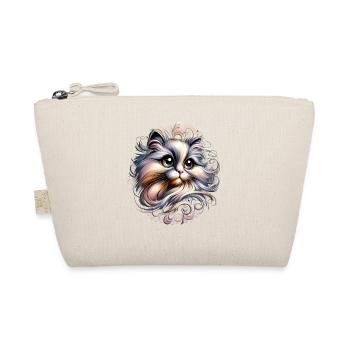 Chat super mignon dans le style bande dessinée - Trousse biologique - nature - Devant