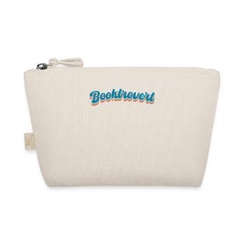 Bookverted Book Lover Bookworm - Organic Pouch - nature - Front