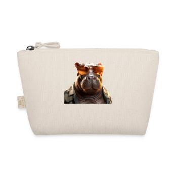 Hippo Hippo Papa Hippopotame Cool Hippo - Trousse biologique - nature - Devant
