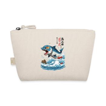 Ukiyo-E Poisson Monstre Style Vintage - Trousse biologique - nature - Devant