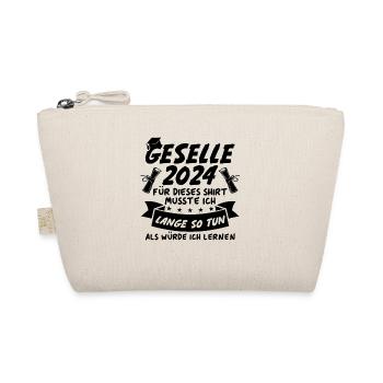 Geselle 2024 - Bio-Täschchen - Natur - Vorne