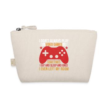 Je ne joue pas toujours aux jeux vidéo Chemise de joueur de jeu - Trousse biologique - nature - Devant