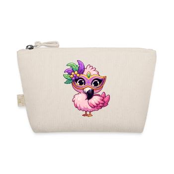 Mardi Gras Comic Flamingo - Trousse biologique - nature - Devant