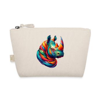 CHUBBY UNICORN - Nashorn - Bio-Täschchen - Natur - Vorne