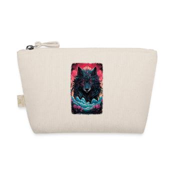 Spirit Wolf Fox Aesthetic Japanese Kitsune - Organic Pouch - nature - Front