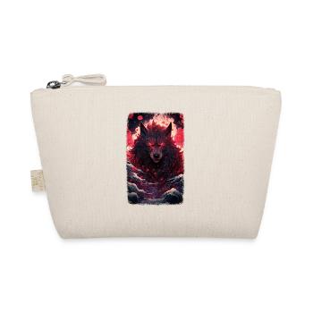 Spirit Wolf Fox Aesthetic Japanese Kitsune - Organic Pouch - nature - Front