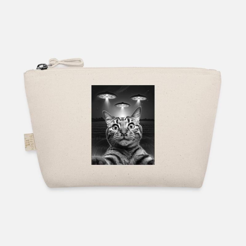 Selfie de chats drôles devant des OVNIS chat OVNI Trousse biologique