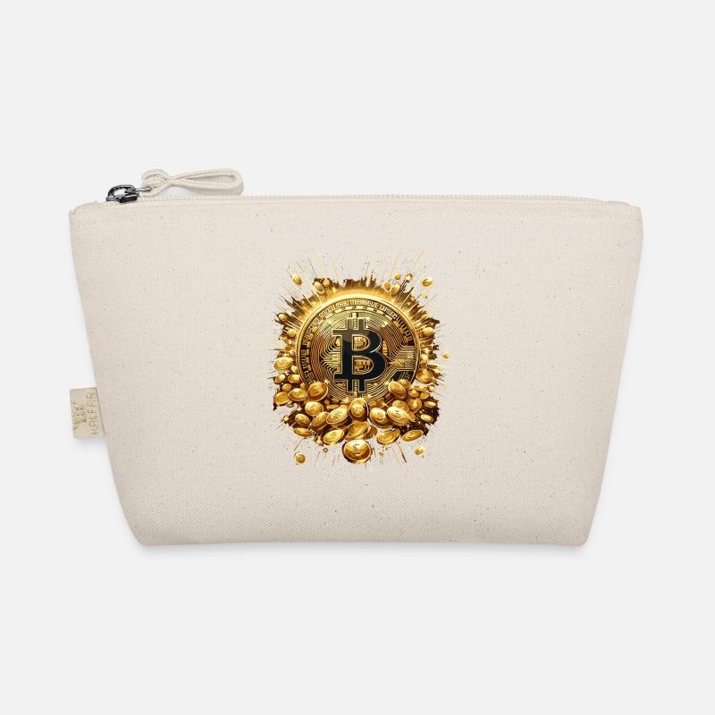 Bitcoin Explosion Crypto Enthusiasts Organic Pouch