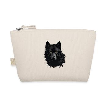 Black Wolf - Organic Pouch - nature - Front