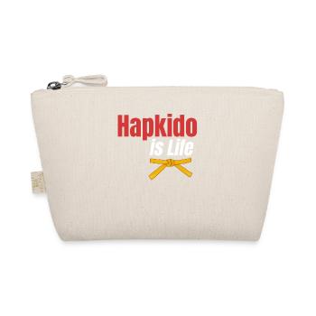 Hapkido is life Asian boxing lover - Organic Pouch - nature - Front