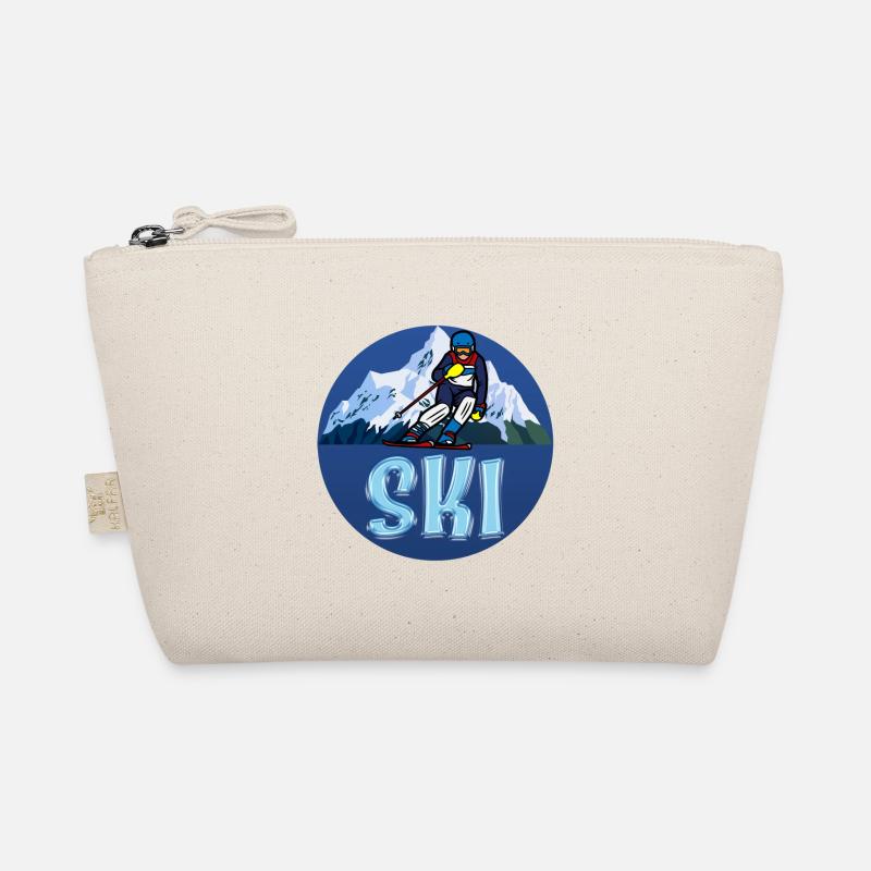 SKI - Bio-Täschchen - Natur