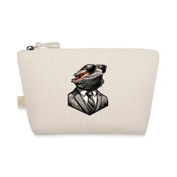 Bearded Dragon Lizard - Organic Pouch - nature - Front
