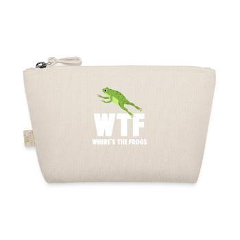 WTF Où sont les grenouilles ? Drôle - Trousse biologique - nature - Devant