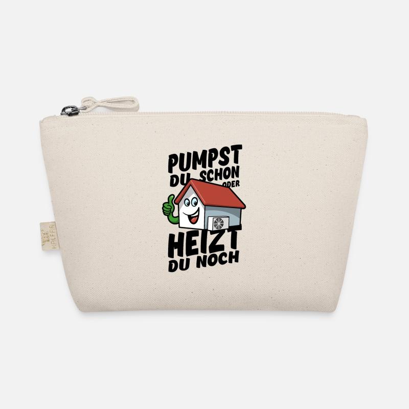 Pumpst du schon oder heizt du noch? - Wärmepumpe Bio-Täschchen