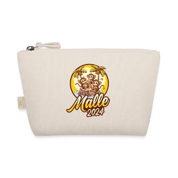 Malle 2024 Affe Mallorca Team Bier - Bio-Täschchen - Natur - Vorne