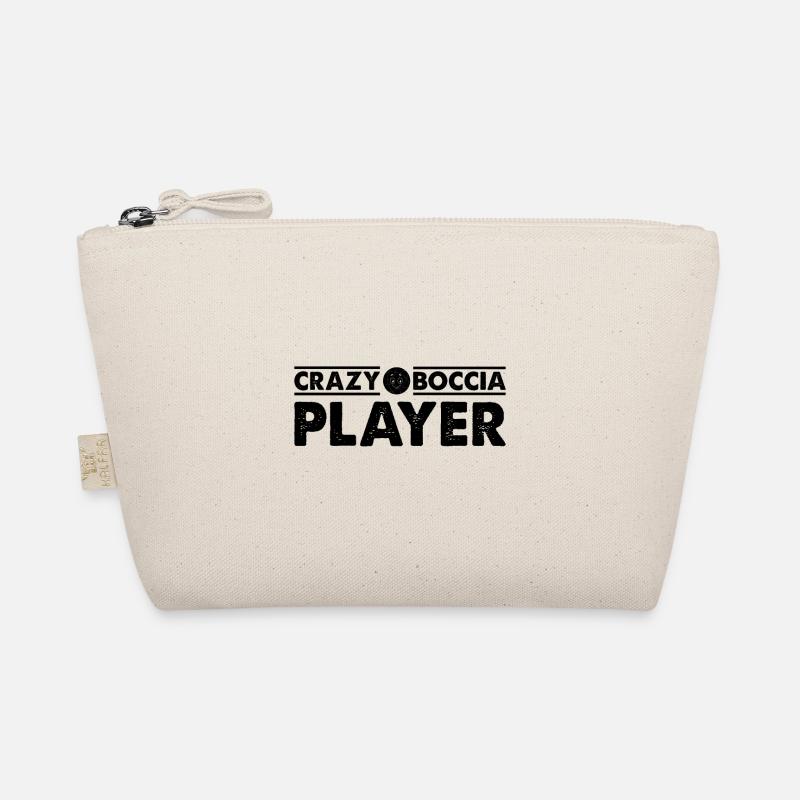 Crazy Boccia Player - Bocce Ball Player Boccia Pla Bio-Täschchen