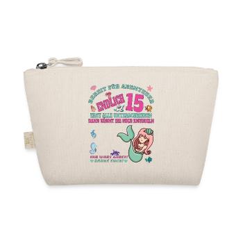 Livre d’or 15e anniversaire fille et garçon - Trousse biologique - nature - Devant