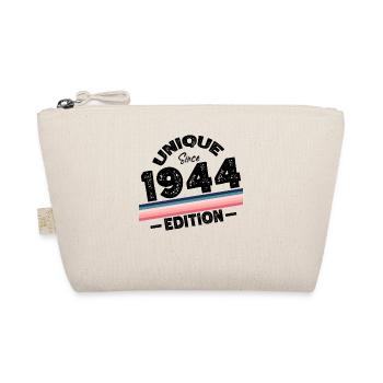 Unique Since 1944 Edition Birthday Vintage 1944 - Organic Pouch - nature - Front