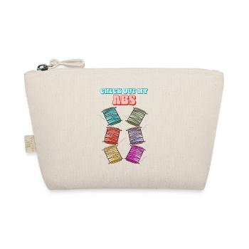 Check Out My Abs - 3D Printer - Organic Pouch - nature - Front