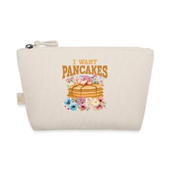 Amoureux des crêpes Les enfants je veux des crêpes - Trousse biologique - nature - Devant
