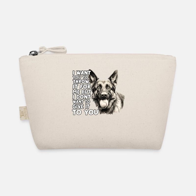Deutscher Schäferhund T Hundebesitzer Outfit Bio-Täschchen