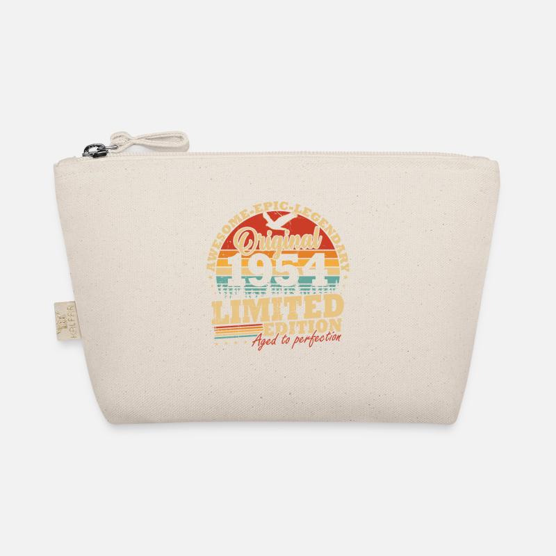 Original 1954 Vintage Birthday Gift Organic Pouch