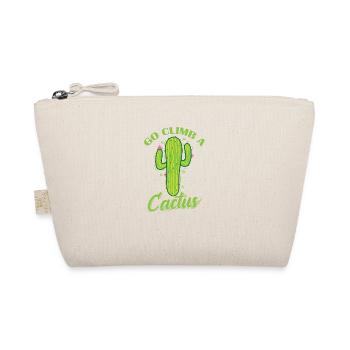 go Climb a Cactus Plant - Organic Pouch - nature - Front