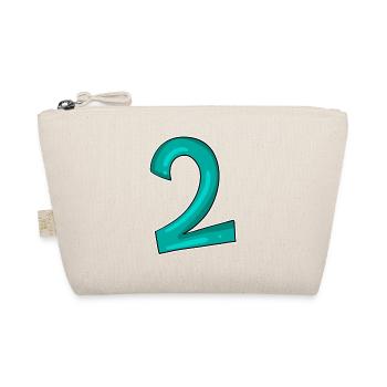 2 - Number - Number Two - Organic Pouch - nature - Front
