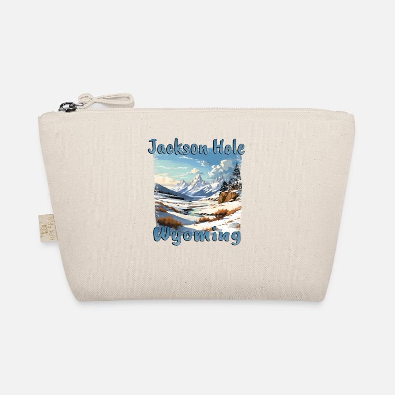Jackson Hole Hiver, Grunge Ski & Snowboard Trousse biologique