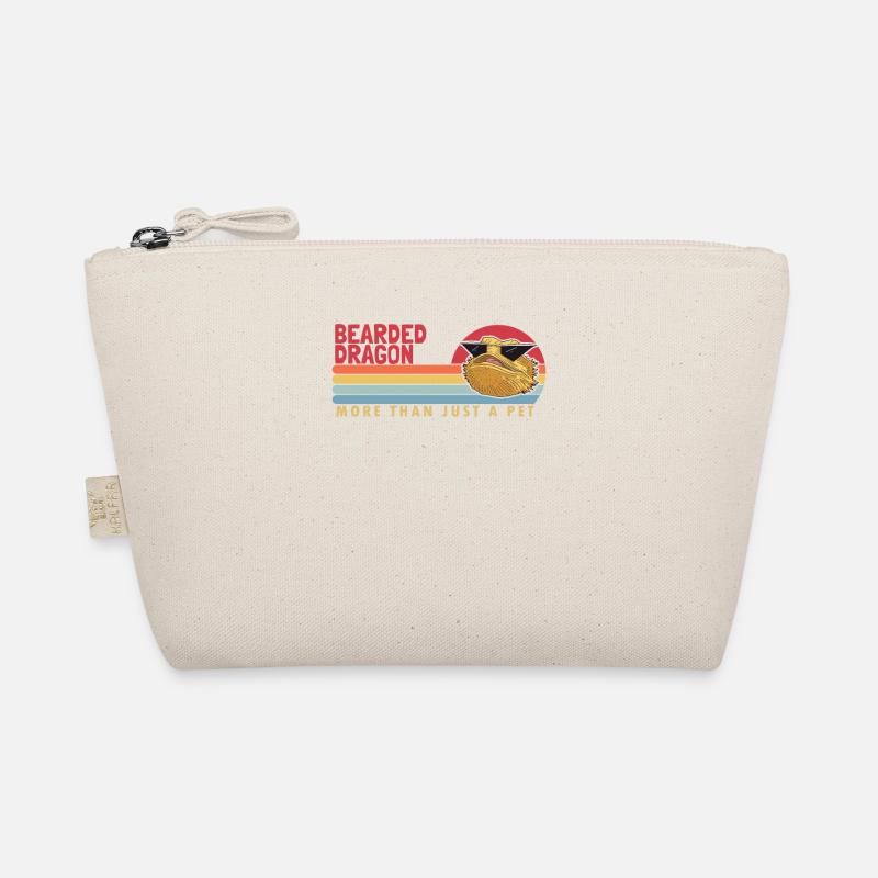 Bartagame mehr als eine Pogona-Eidechse als Haustier Bio-Täschchen