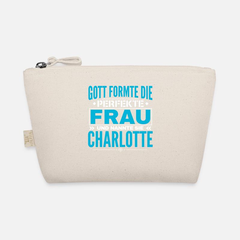 Charlotte Name Design Organic Pouch