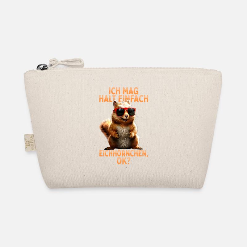 Eichhörnchen Ich Mag Halt Einfach Eichhörnchen Bio-Täschchen