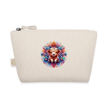 Highland Cow - Magical Meadow - Organic Pouch - nature - Front