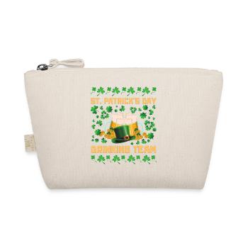 St. Patrick's Day Drinking Team Irish Culture - Organic Pouch - nature - Front