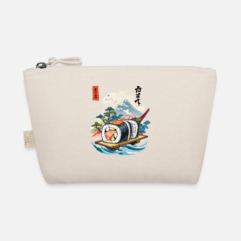 Conception d’œuvres d’art Ukiyo-E Sushi - Trousse biologique - nature