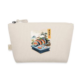 Japan Sushi Food Streetwear Aesthetic Design - Bio-Täschchen - Natur - Vorne