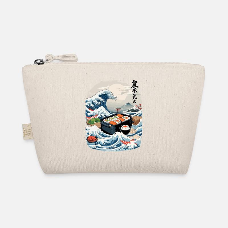 Sushi japonais Ukiyo-E Art Design esthétique Trousse biologique
