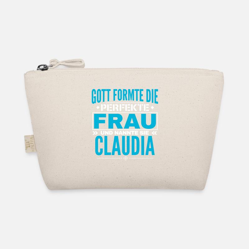 Claudia Name Design Bio-Täschchen