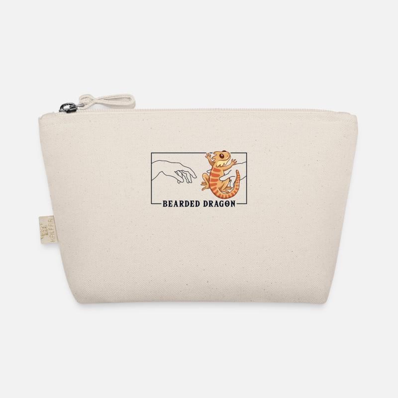 Michelangelo Schöpfung der Adam-Bartagame Bio-Täschchen