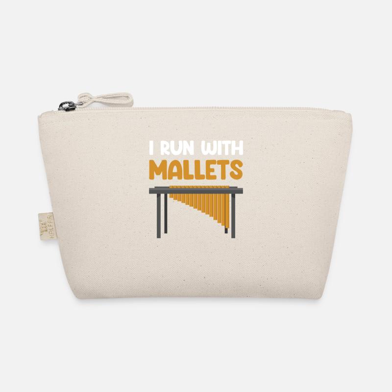 I run with mallets Marimba Lover Orchestra Organic Pouch
