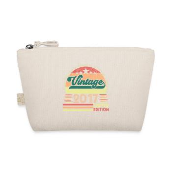 Cadeau d’anniversaire Retro 2017. Vintage 2017. - Trousse biologique - nature - Devant
