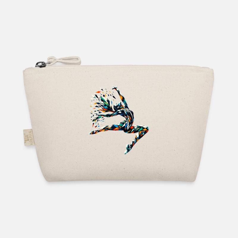 Polygon Art Gymnastik Akrobatik Bio-Täschchen