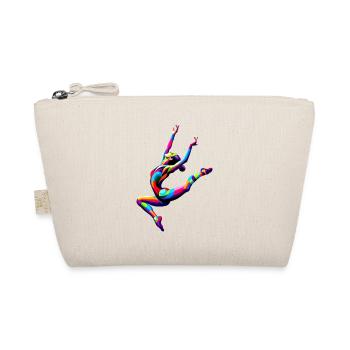 Pop Art coloré Gymnastique Gymnaste Acrobaties - Trousse biologique - nature - Devant