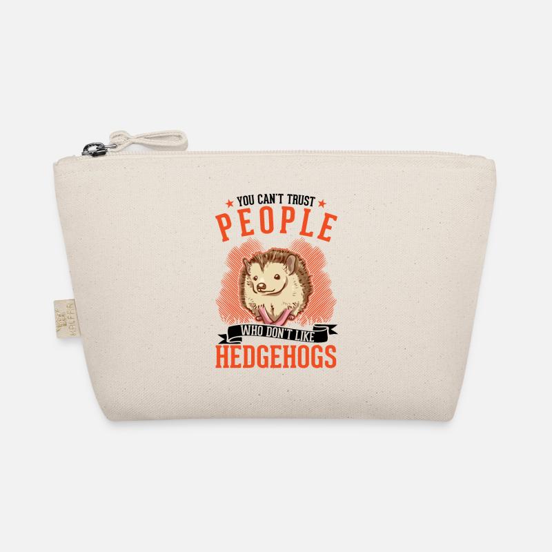 Hedgehog Gift Spiny Hedgehog Organic Pouch