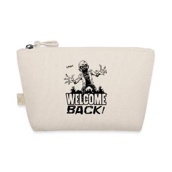Welcome back, zombie - Organic Pouch - nature - Front