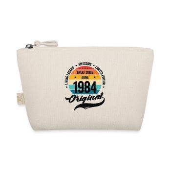 Rétro 40 ans juin 1984 anniversaire Vintage Bday - Trousse biologique - nature - Devant