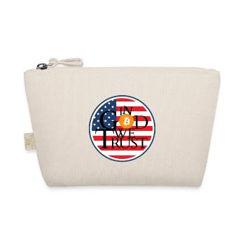 IN BITCOIN WE TRUST - Trousse biologique - nature - Devant