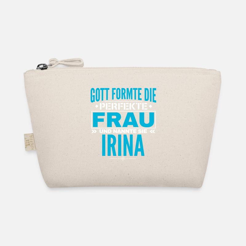 Irina Name Design Bio-Täschchen