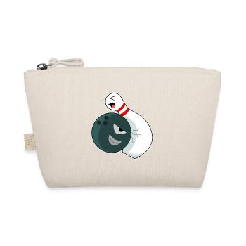 Bowling Bowlingkugel Pin - Bio-Täschchen - Natur - Vorne